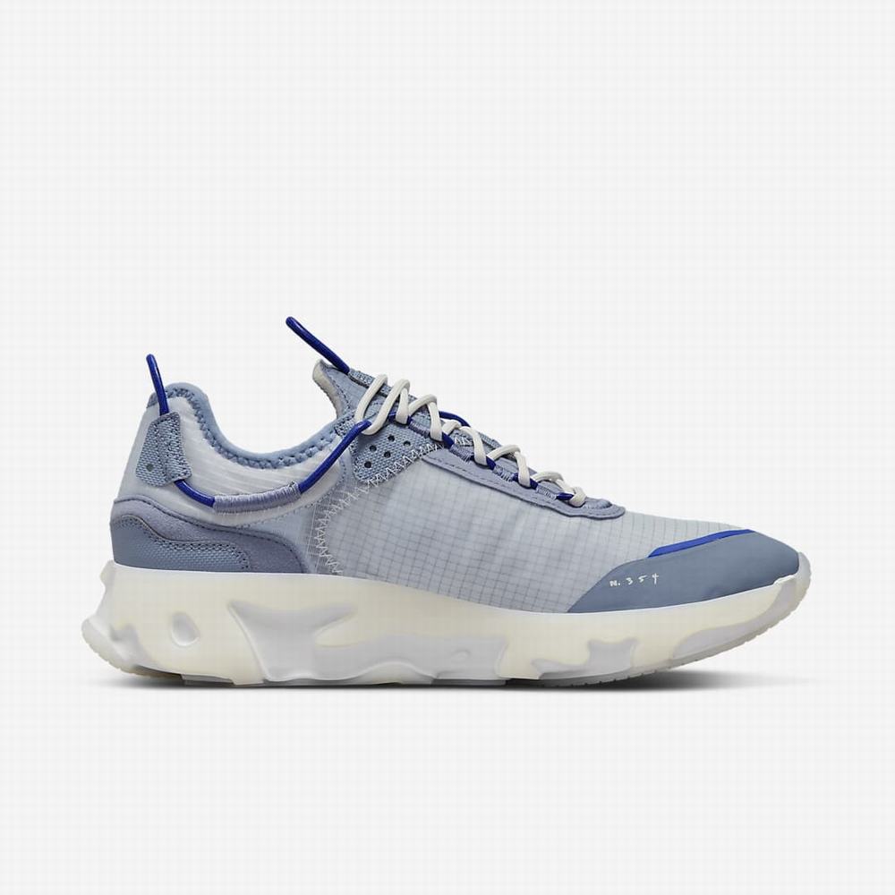 Tenisky Nike React Live Panske Siva Siva Biele | SK295813