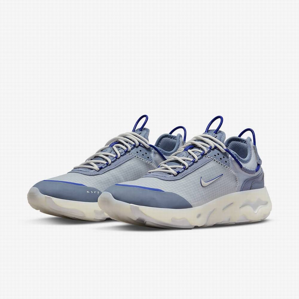 Tenisky Nike React Live Panske Siva Siva Biele | SK295813