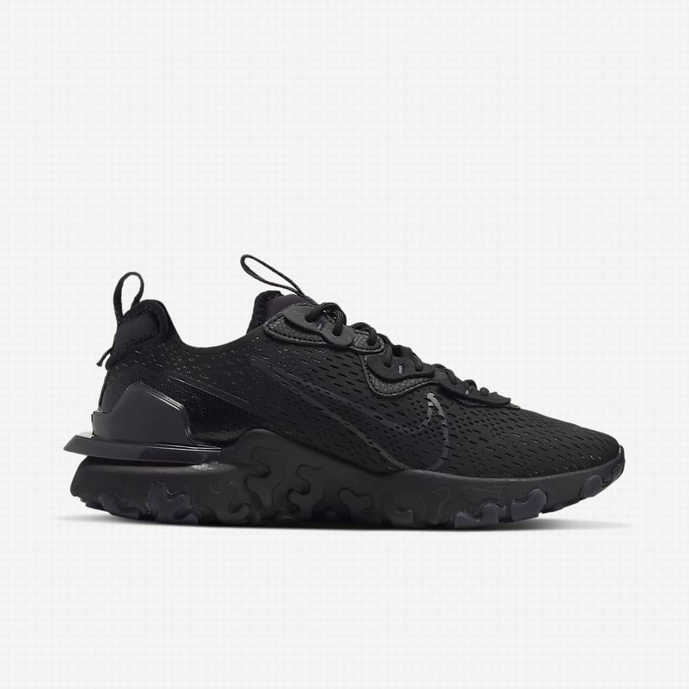 Tenisky Nike React Vision Panske Čierne Tmavo Siva | SK154089