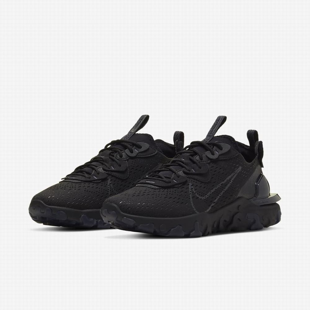 Tenisky Nike React Vision Panske Čierne Tmavo Siva | SK154089