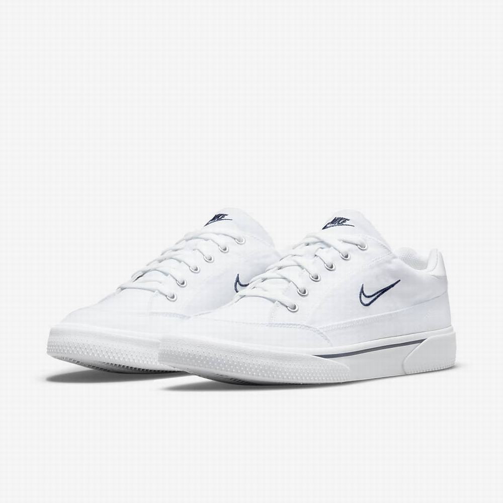 Tenisky Nike Retro GTS Panske Biele Siva Námornícka Modrá | SK427163