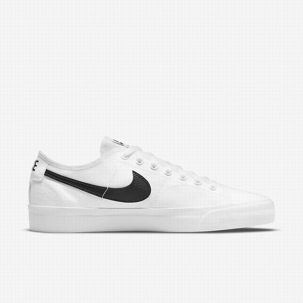 Tenisky Nike SB BLZR Court Damske Biele Čierne | SK960548