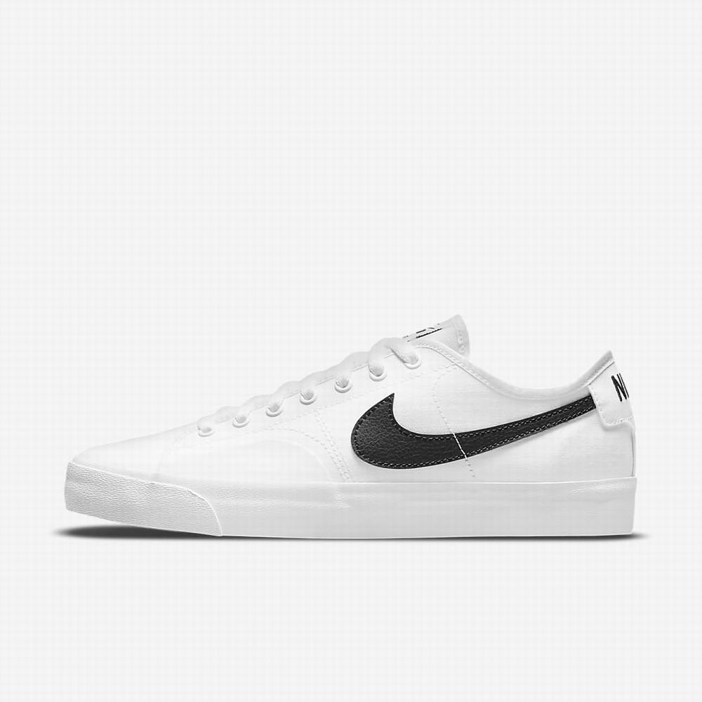 Tenisky Nike SB BLZR Court Damske Biele Čierne | SK960548