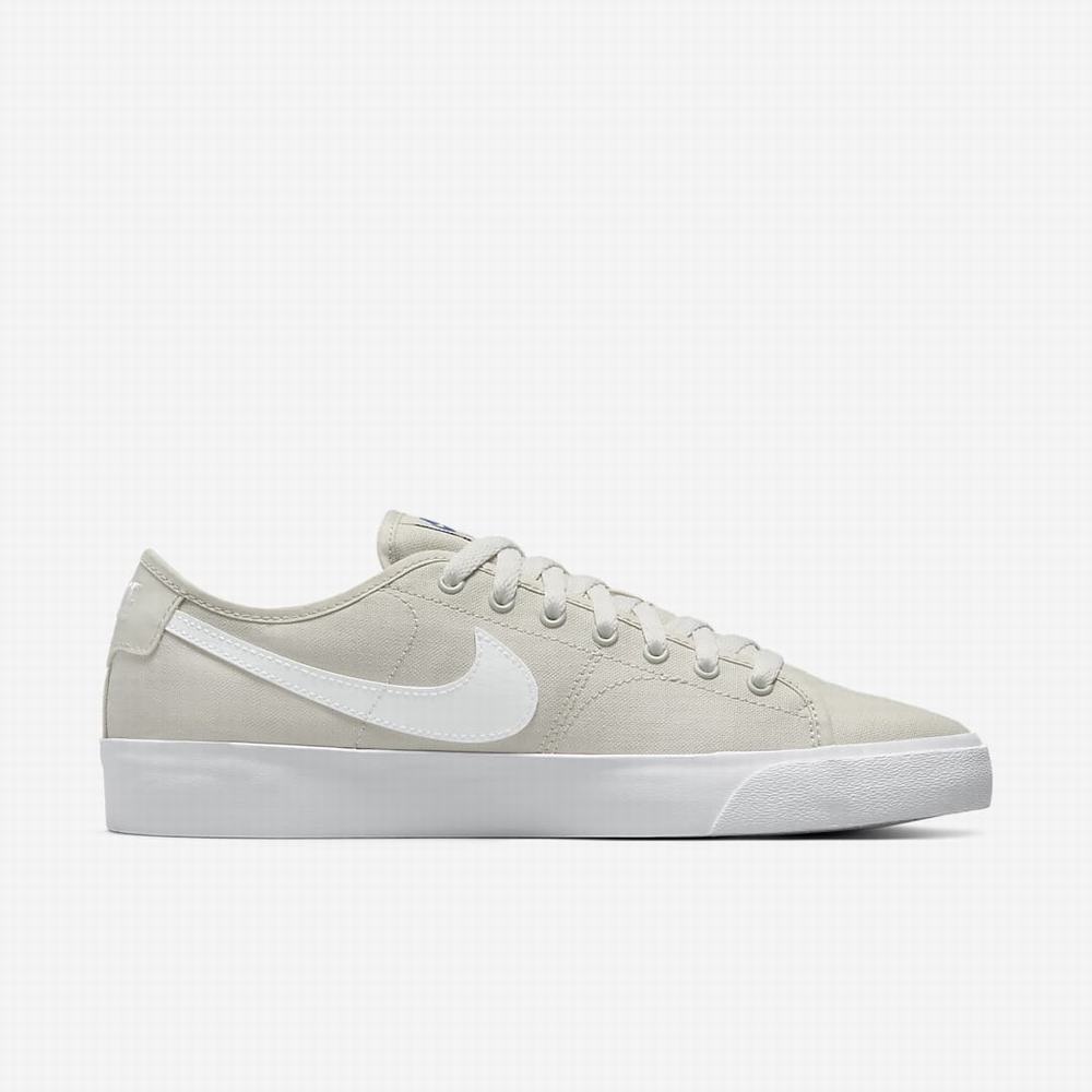 Tenisky Nike SB BLZR Court Damske Svetlo Siva Modre Biele | SK298710