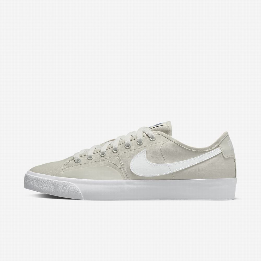 Tenisky Nike SB BLZR Court Damske Svetlo Siva Modre Biele | SK298710