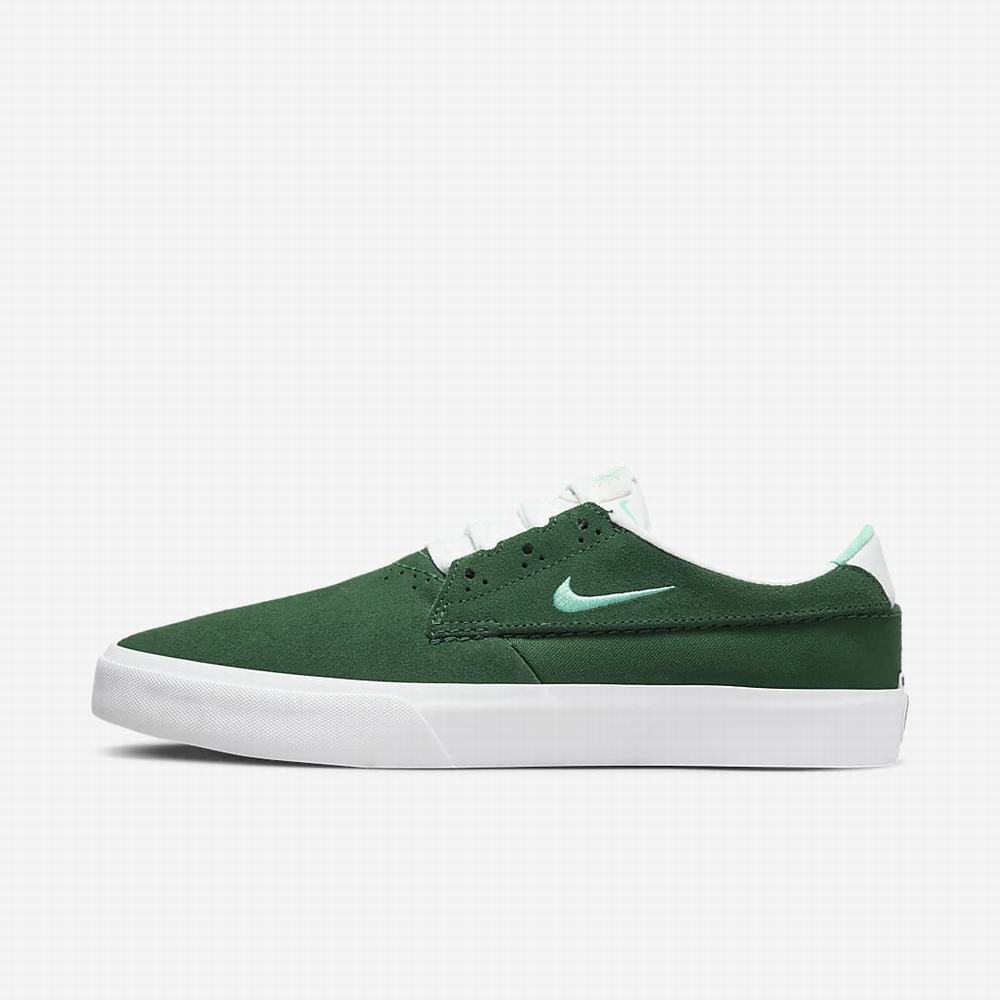 Tenisky Nike SB Shane Damske Zelene Biele | SK652879