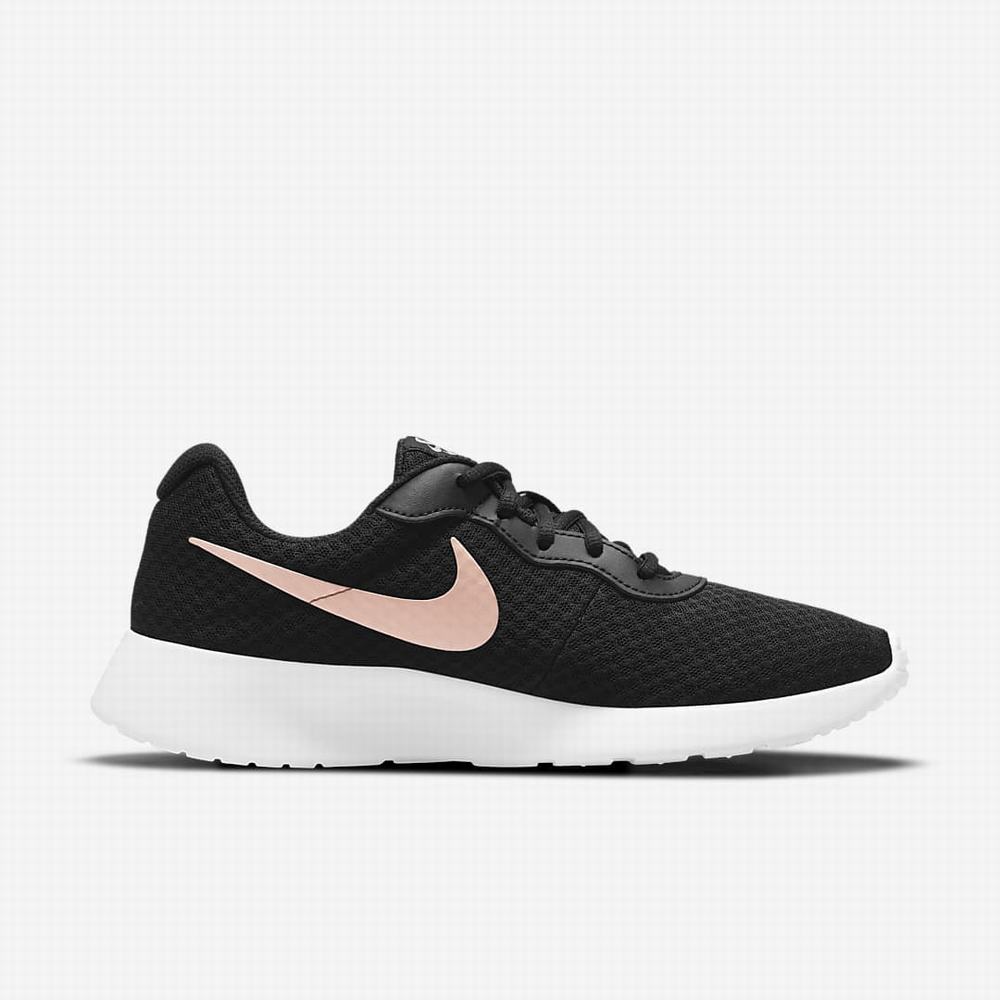 Tenisky Nike Tanjun Damske Čierne Biele Metal Červené | SK592640