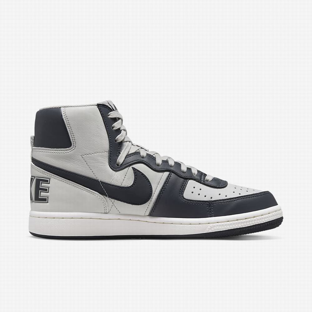 Tenisky Nike Terminator High Panske Siva Tmavo Obsidian | SK182563