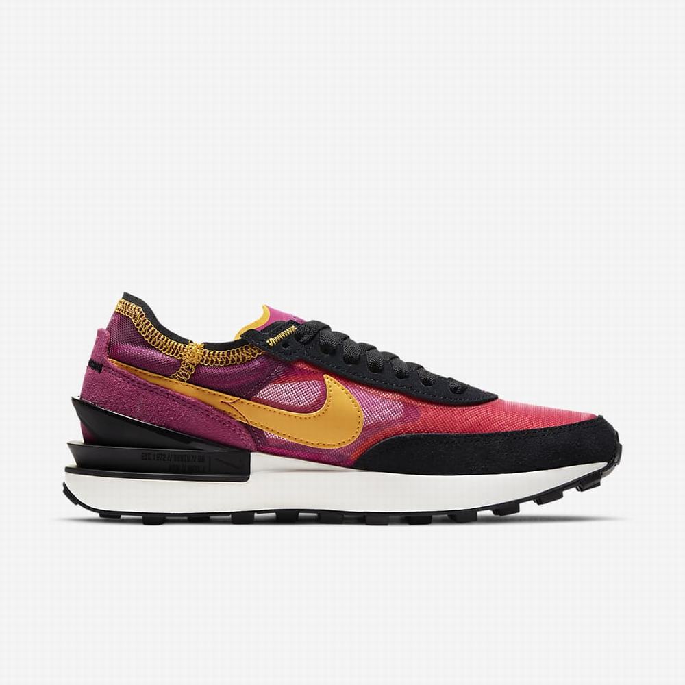 Tenisky Nike Waffle One Damske Fuchsie Čierne Zlate | SK932684