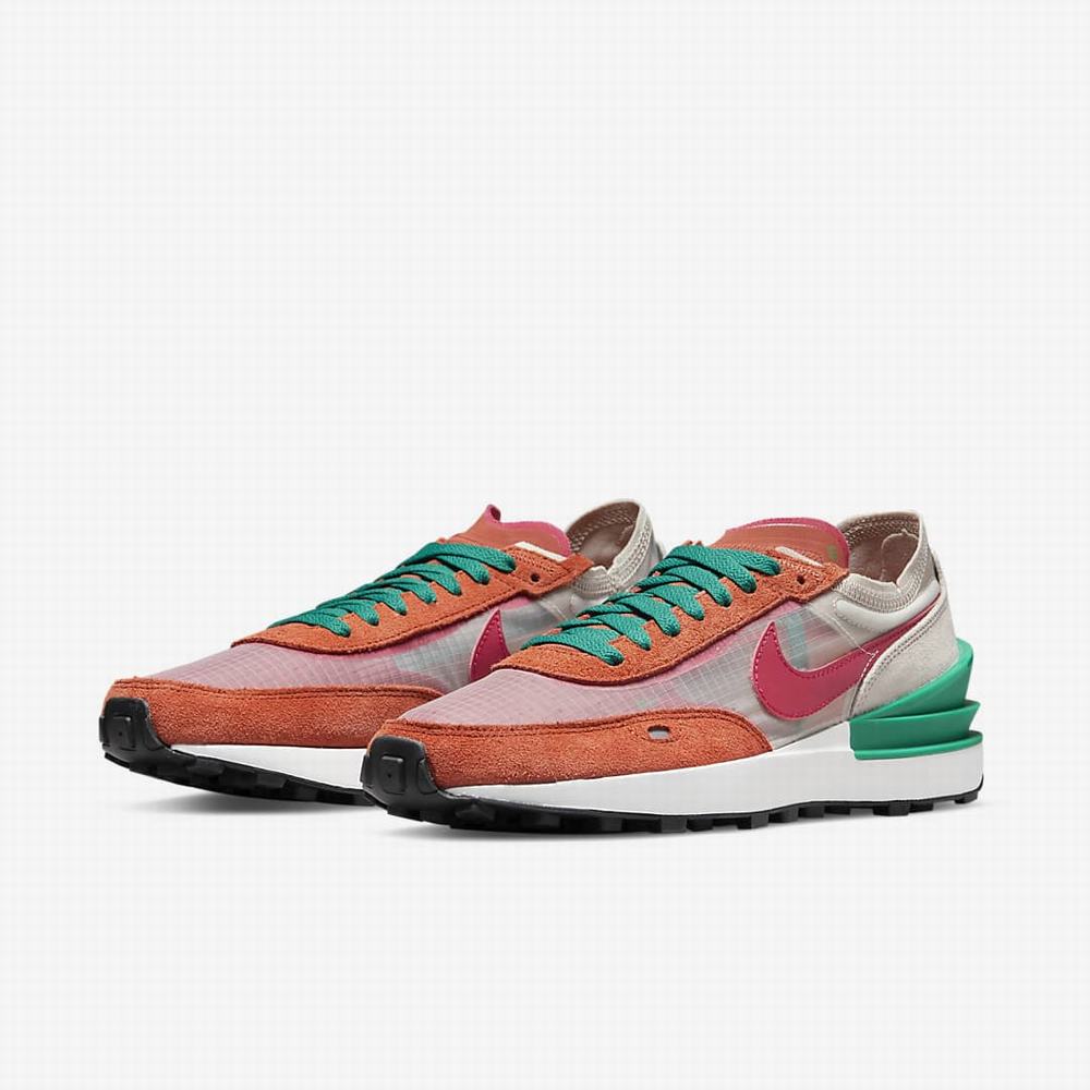 Tenisky Nike Waffle One Damske Oranžové Svetlo Hnede | SK731290