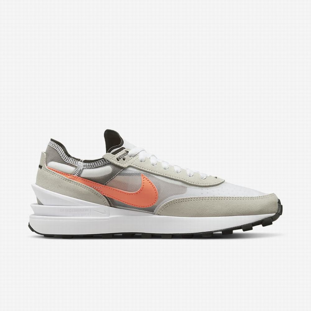 Tenisky Nike Waffle One Panske Biele Čierne Oranžové | SK347906