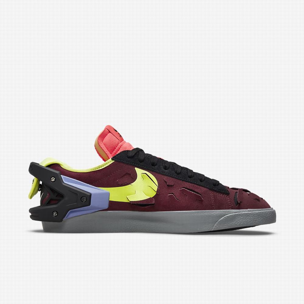 Tenisky Nike x ACRONYM® Blazer Low Panske Bordove | SK263147