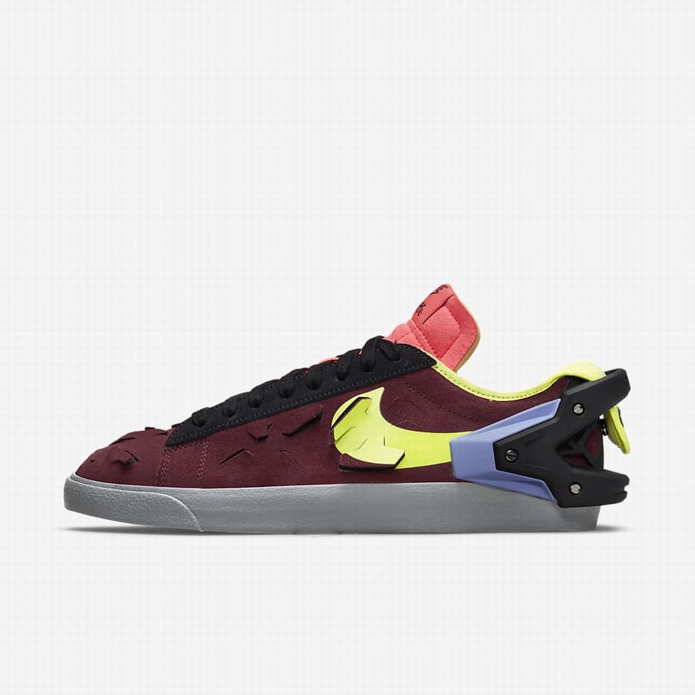 Tenisky Nike x ACRONYM® Blazer Low Panske Bordove | SK263147