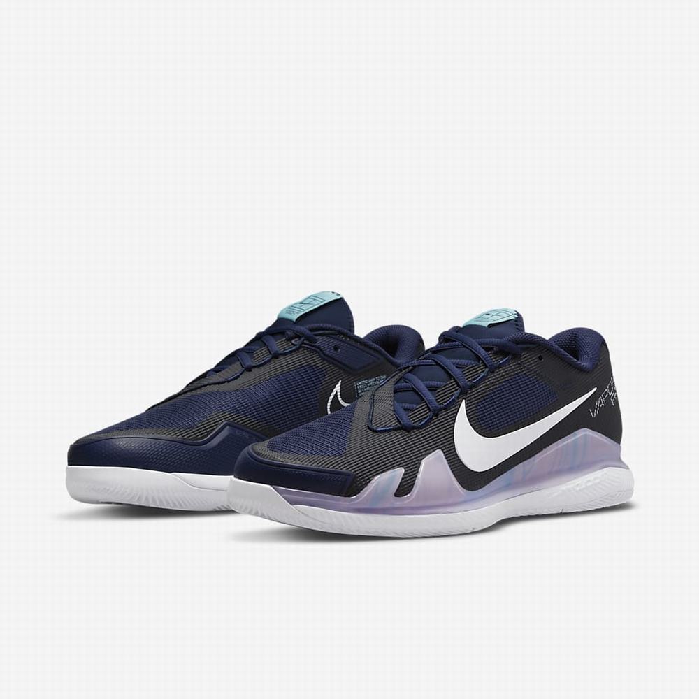 Tenisove Tenisky Nike NikeCourt Air Zoom Vapor Pro Hard Court Panske Námornícka Modrá Biele | SK623581