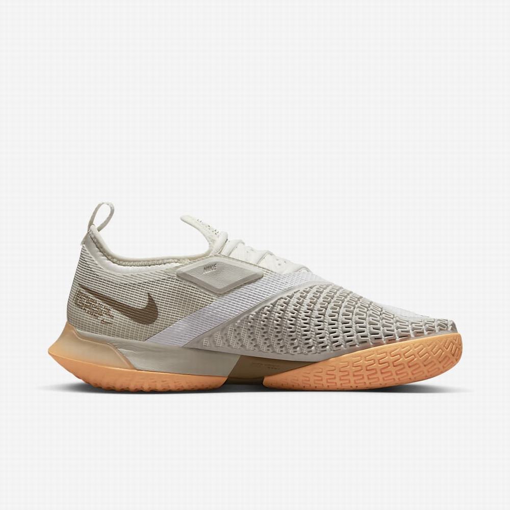 Tenisove Tenisky Nike NikeCourt React Vapor NXT Damske Béžové Krém | SK127508