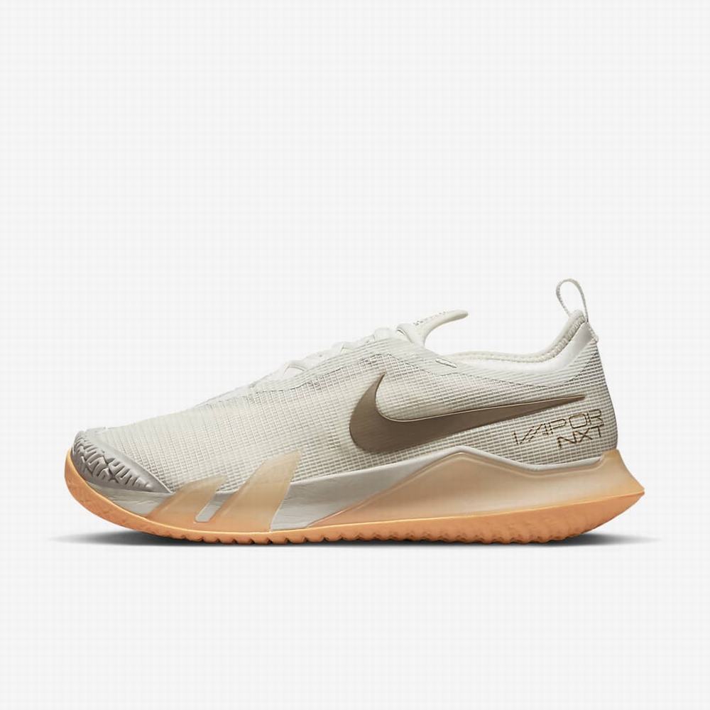 Tenisove Tenisky Nike NikeCourt React Vapor NXT Damske Béžové Krém | SK127508