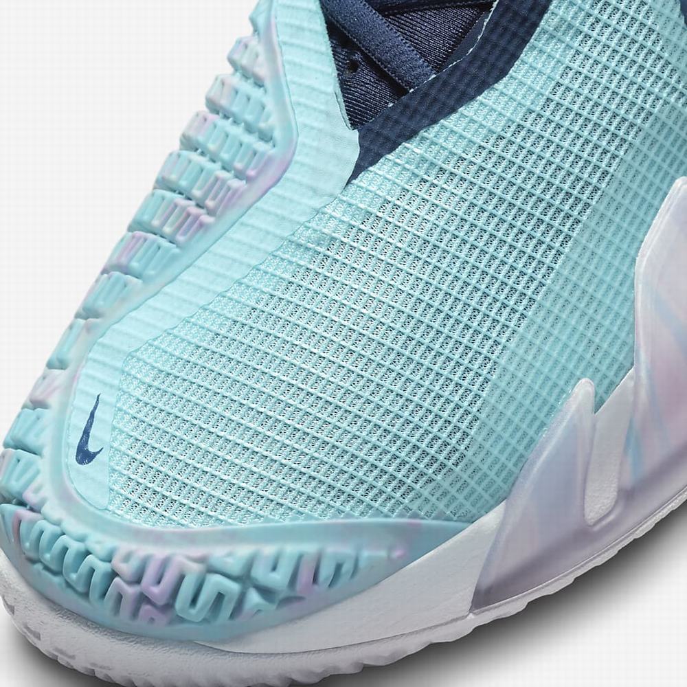 Tenisove Tenisky Nike NikeCourt React Vapor NXT Damske Biele Námornícka Modrá | SK287946