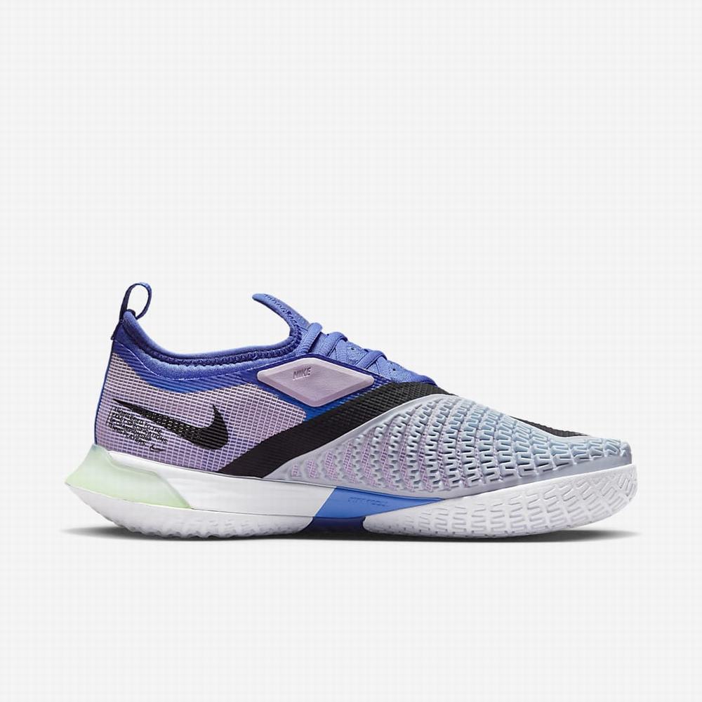 Tenisove Tenisky Nike NikeCourt React Vapor NXT Damske Modre Zelene Čierne | SK315426