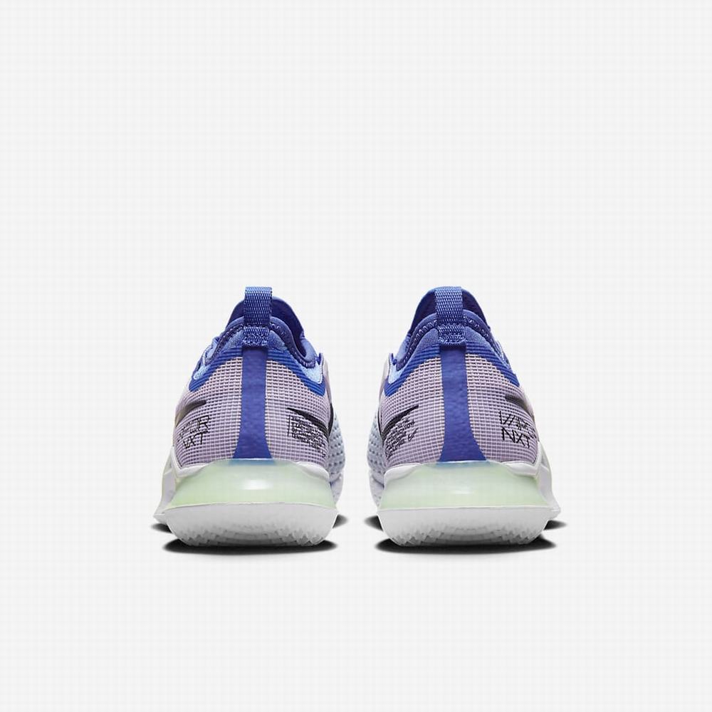 Tenisove Tenisky Nike NikeCourt React Vapor NXT Damske Modre Zelene Čierne | SK315426