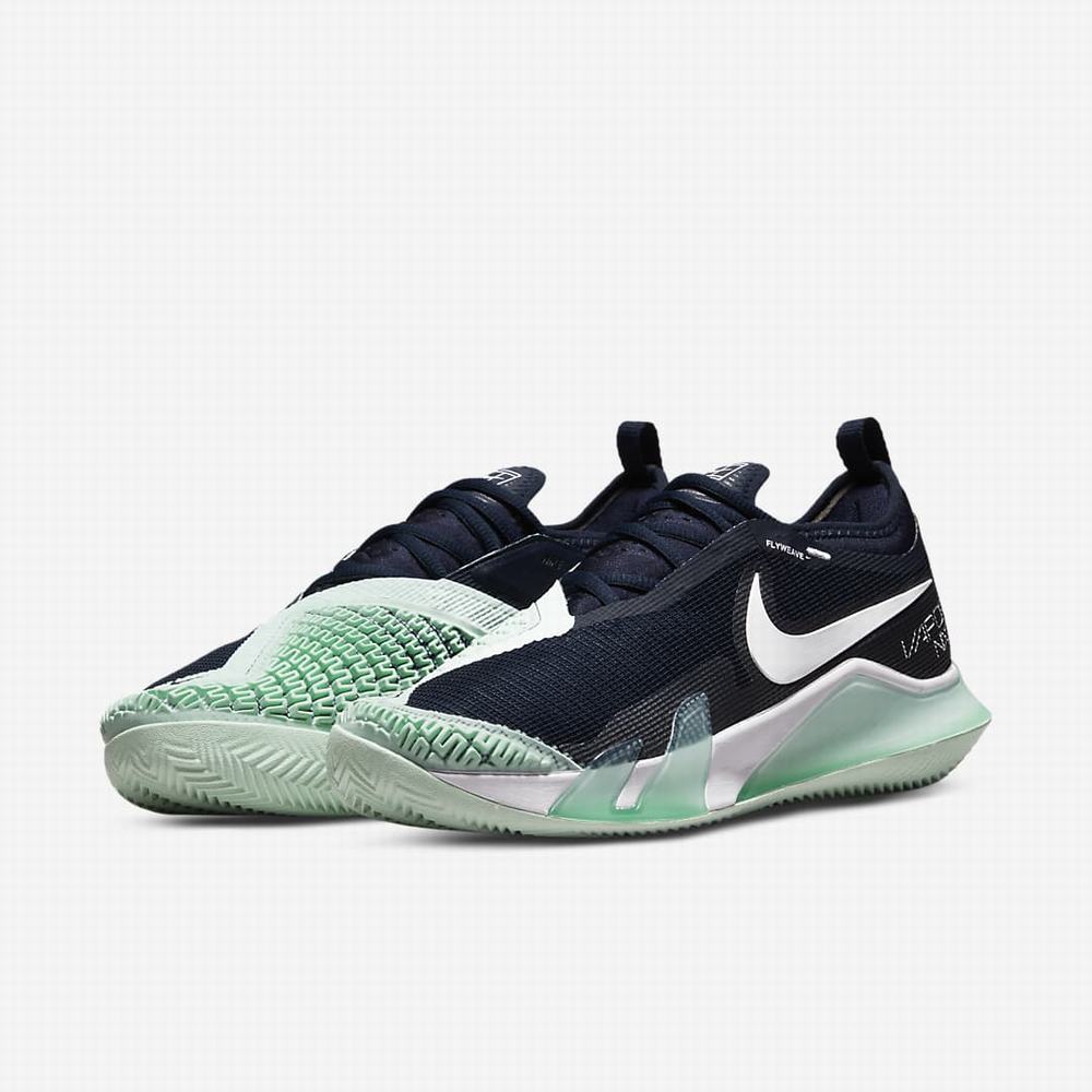 Tenisove Tenisky Nike NikeCourt React Vapor NXT Damske Obsidian Mätové Biele | SK405369