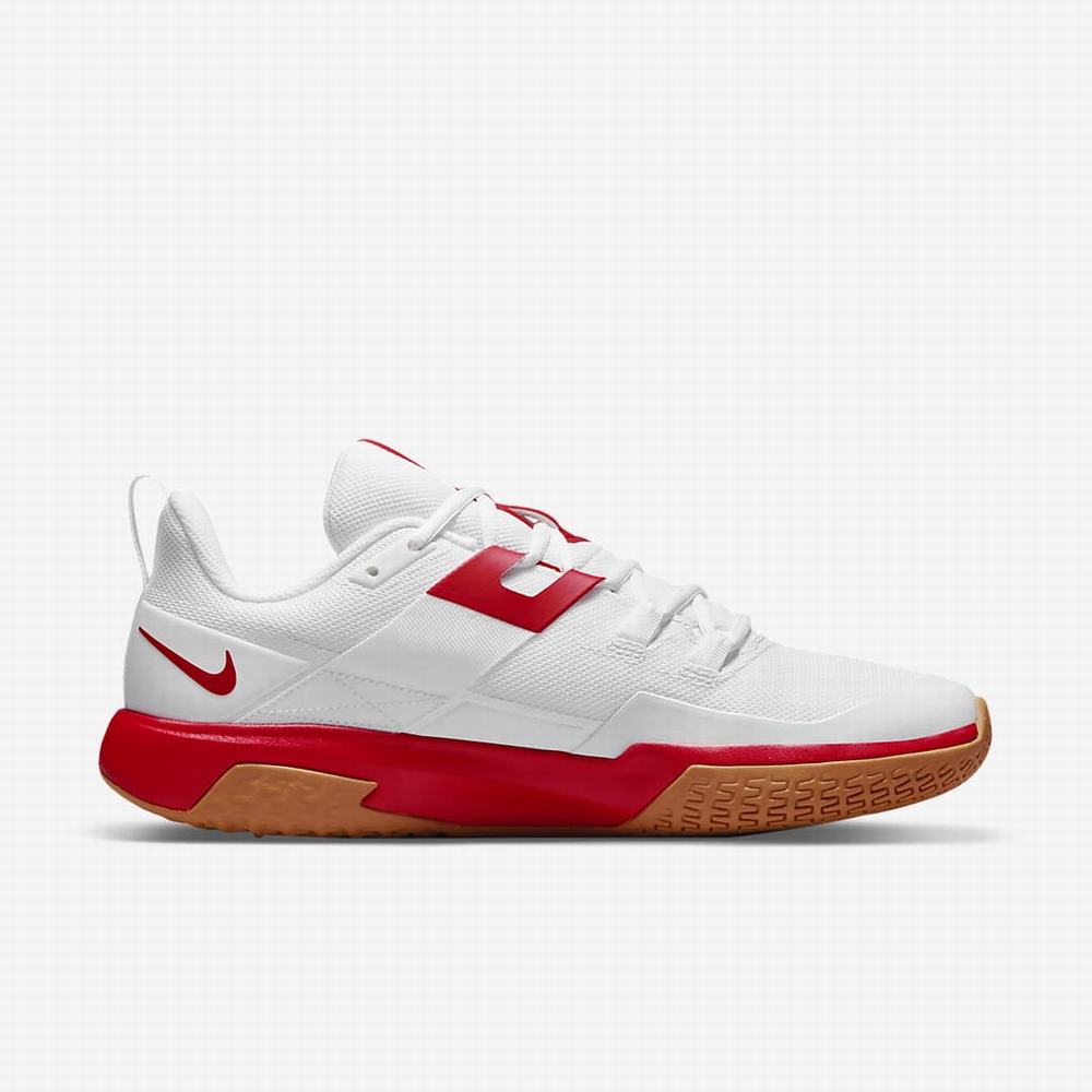 Tenisove Tenisky Nike NikeCourt Vapor Lite Hard Court Panske Biele Hnede Červené | SK079524