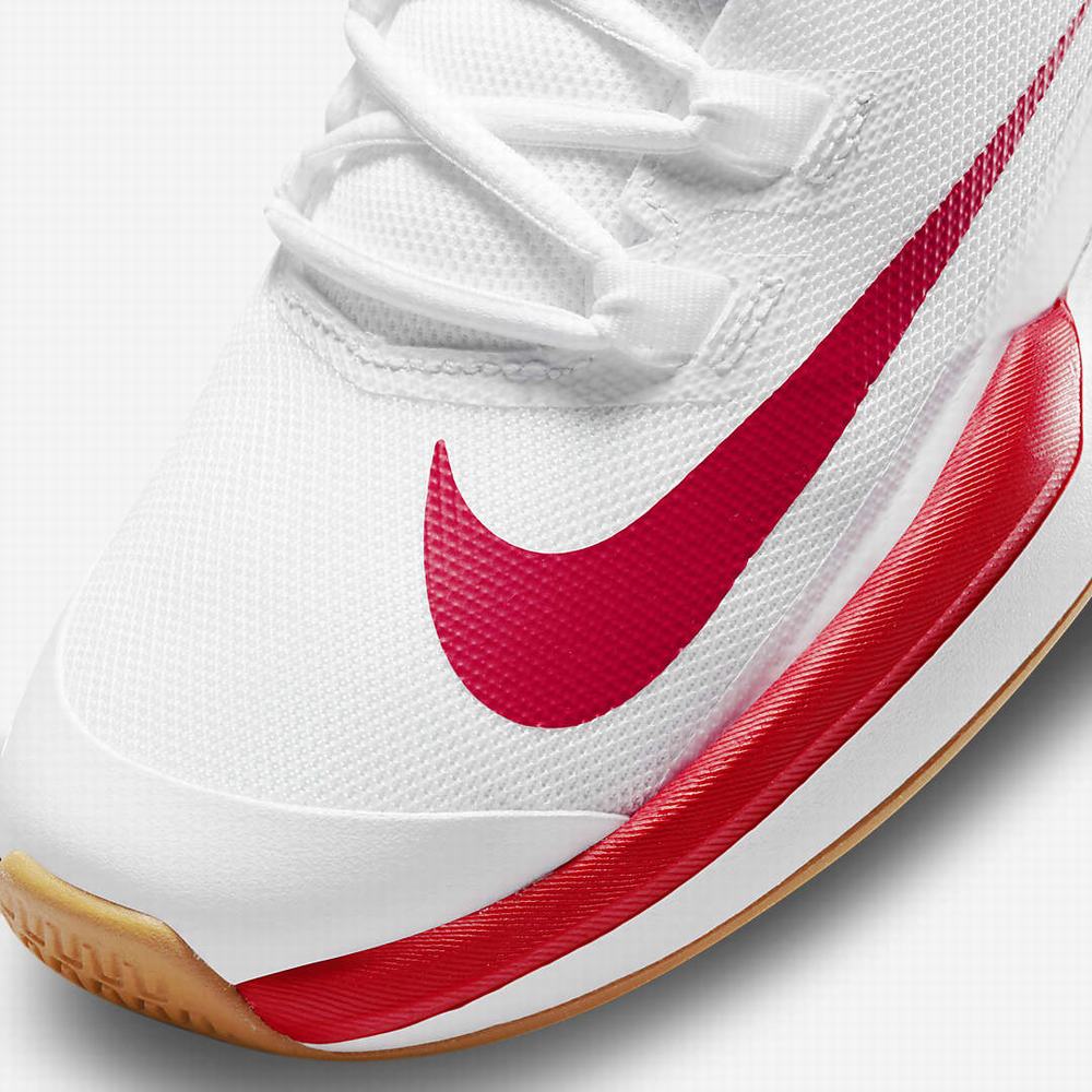 Tenisove Tenisky Nike NikeCourt Vapor Lite Hard Court Panske Biele Hnede Červené | SK079524