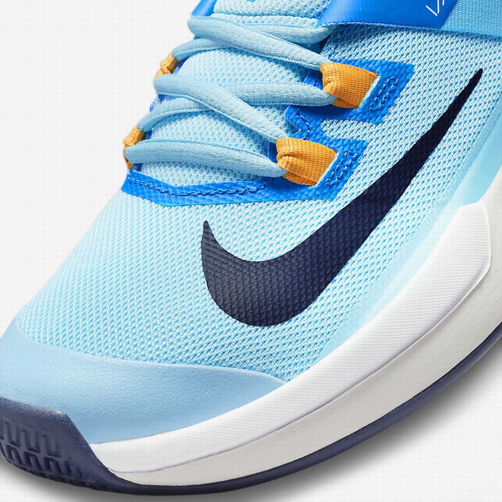 Tenisove Tenisky Nike NikeCourt Vapor Lite Hard Court Panske Modre Biele Námornícka Modrá | SK250714