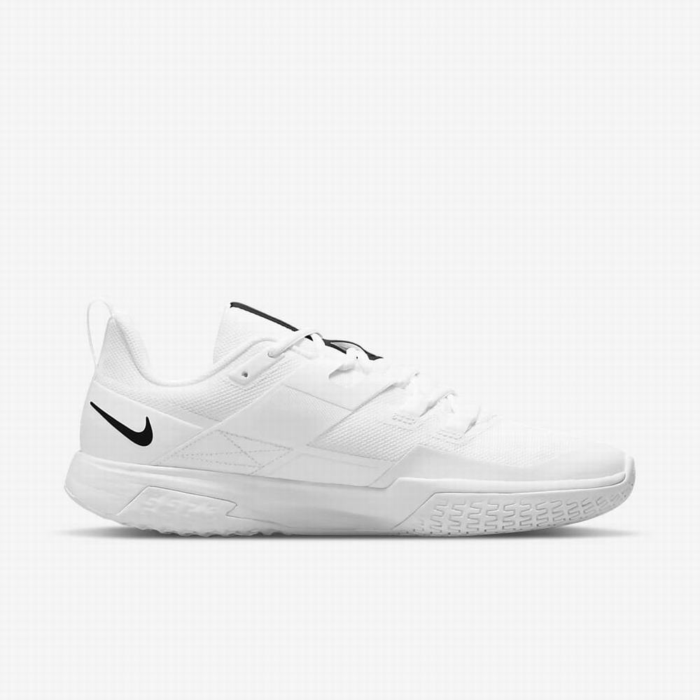 Tenisove Tenisky Nike NikeCourt Vapor Lite Hard Court Panske Biele Čierne | SK589247