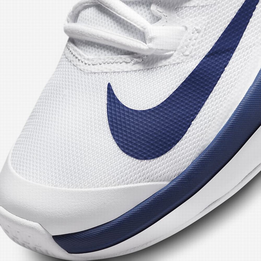 Tenisove Tenisky Nike NikeCourt Vapor Lite Hard Court Panske Biele Kráľovská Modrá | SK841092