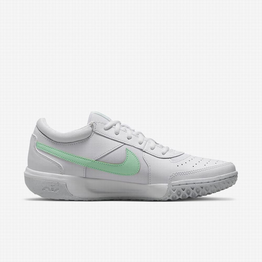 Tenisove Tenisky Nike NikeCourt Zoom Lite 3 Damske Biele Mätové | SK986741