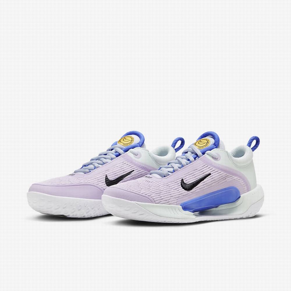 Tenisove Tenisky Nike NikeCourt Zoom NXT Damske Ruzove Zelene Siva Čierne | SK140297