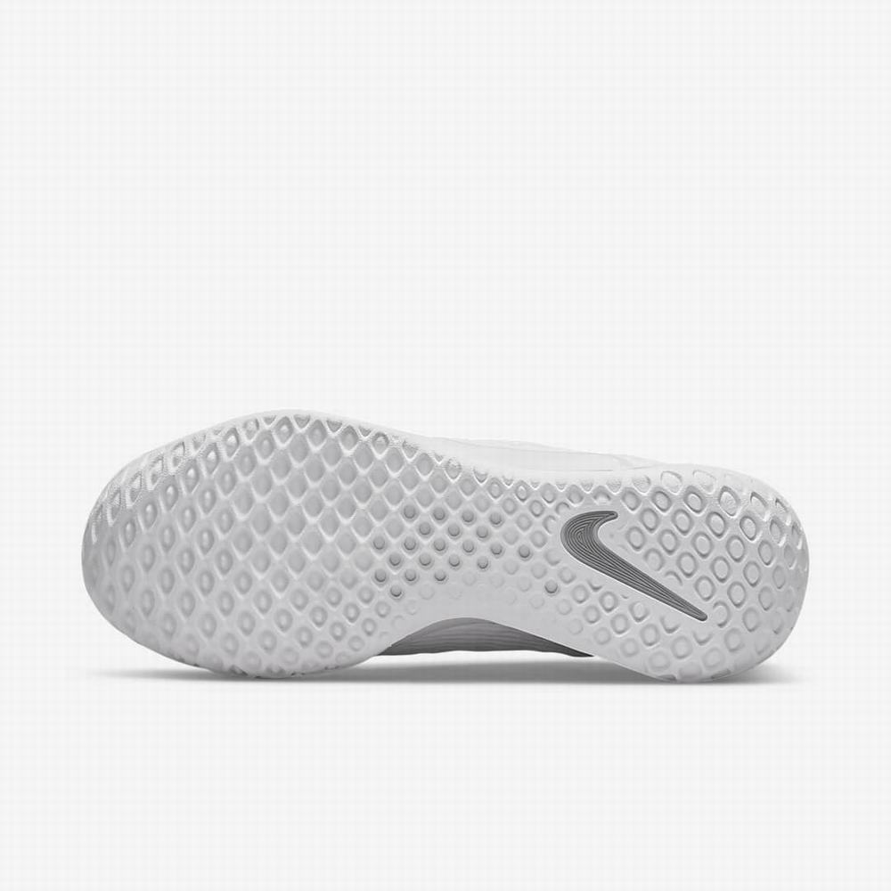 Tenisove Tenisky Nike NikeCourt Zoom NXT Damske Biele Siva Metal Strieborne | SK309158