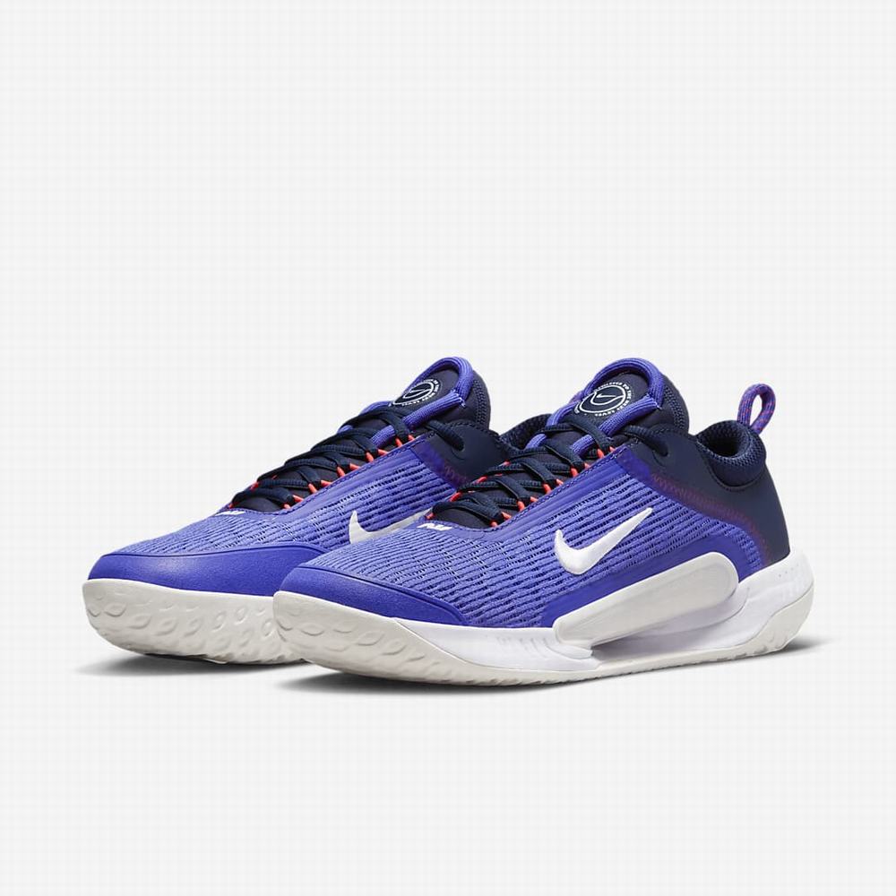 Tenisove Tenisky Nike NikeCourt Zoom NXT Hard Court Panske Obsidian Svetlo Červené Biele | SK589410