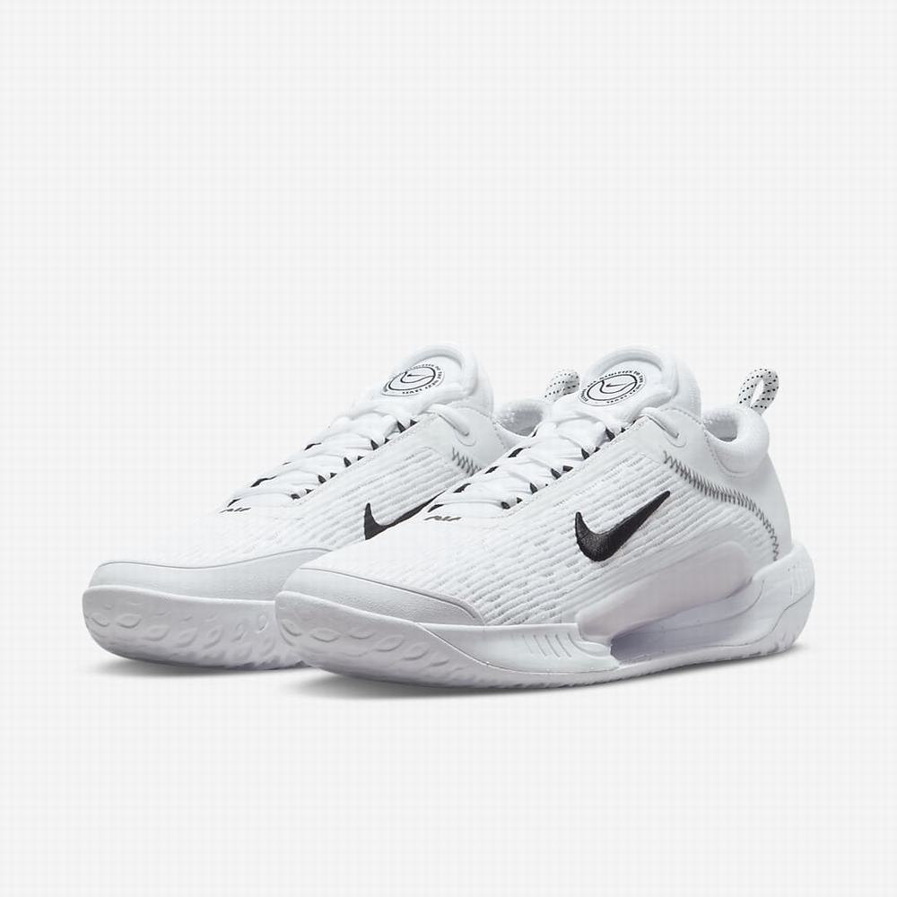 Tenisove Tenisky Nike NikeCourt Zoom NXT Hard Court Panske Biele Čierne | SK647580