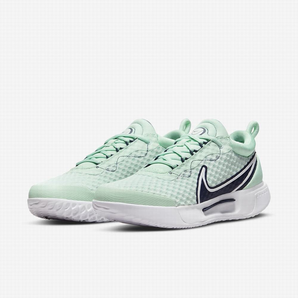 Tenisove Tenisky Nike NikeCourt Zoom Pro Damske Biele Metal Strieborne | SK078436