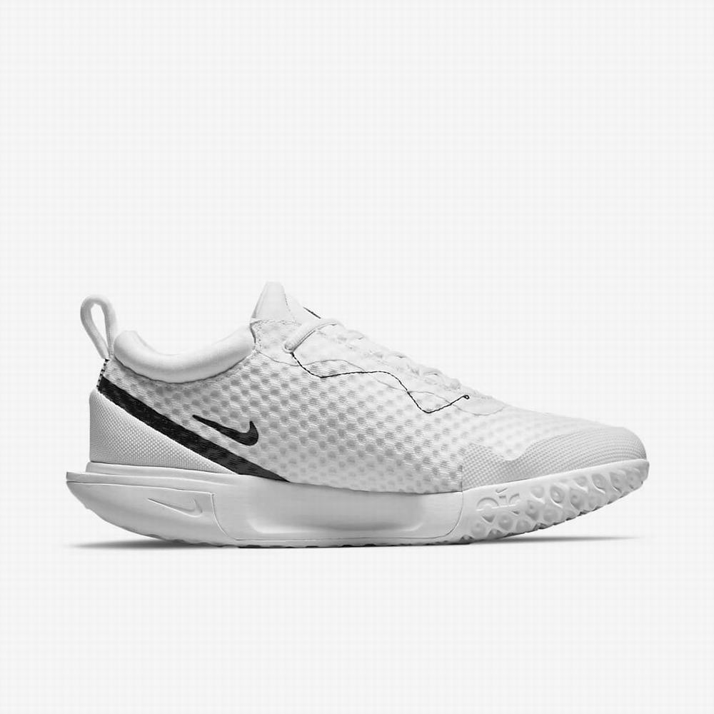 Tenisove Tenisky Nike NikeCourt Zoom Pro Hard Court Panske Biele Čierne | SK710543