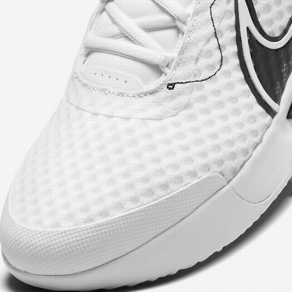 Tenisove Tenisky Nike NikeCourt Zoom Pro Hard Court Panske Biele Čierne | SK710543