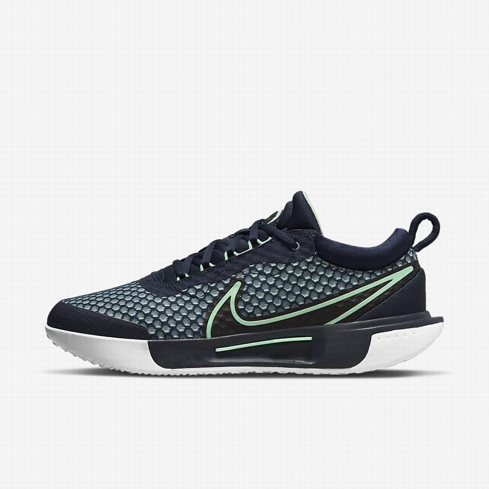 Tenisove Tenisky Nike NikeCourt Zoom Pro Hard Court Panske Obsidian Mätové Čierne | SK807263