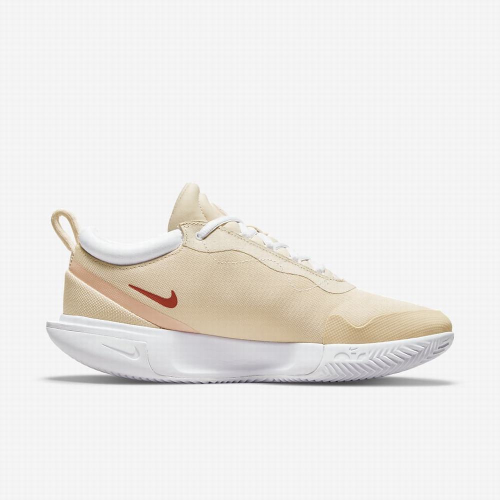 Tenisove Tenisky Nike NikeCourt Zoom Pro Damske Biele Koralove | SK810526