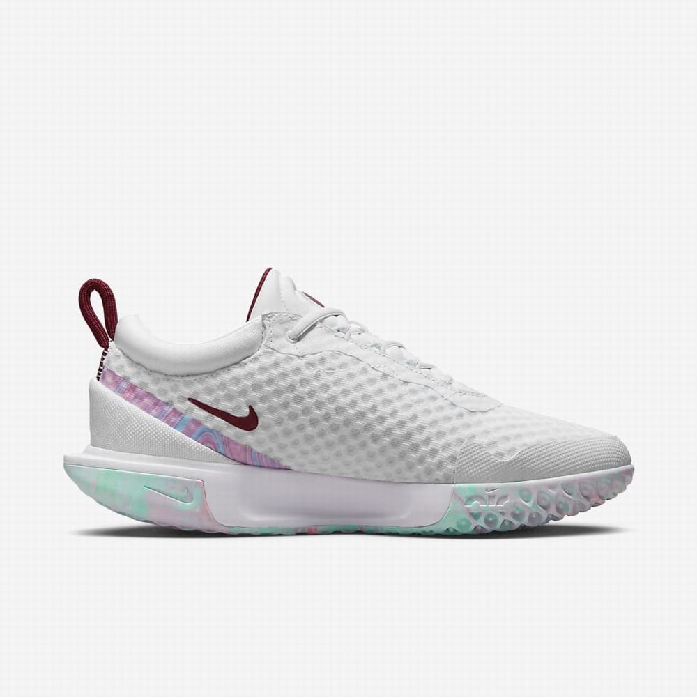 Tenisove Tenisky Nike NikeCourt Zoom Pro Damske Čierne Biele Zelene | SK917538