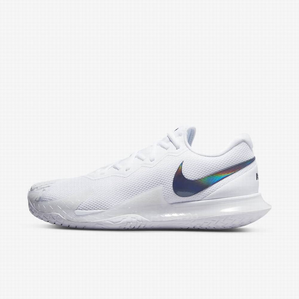 Tenisove Tenisky Nike NikeCourt Zoom Vapor Cage 4 Rafa Hard Court Panske Biele Čierne | SK231870