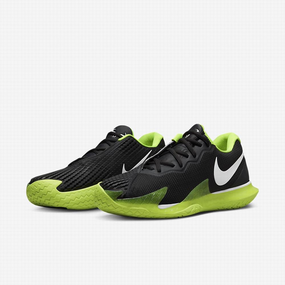 Tenisove Tenisky Nike NikeCourt Zoom Vapor Cage 4 Rafa Panske Čierne Zelene Biele | SK501643