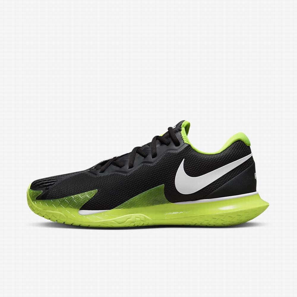 Tenisove Tenisky Nike NikeCourt Zoom Vapor Cage 4 Rafa Panske Čierne Zelene Biele | SK501643