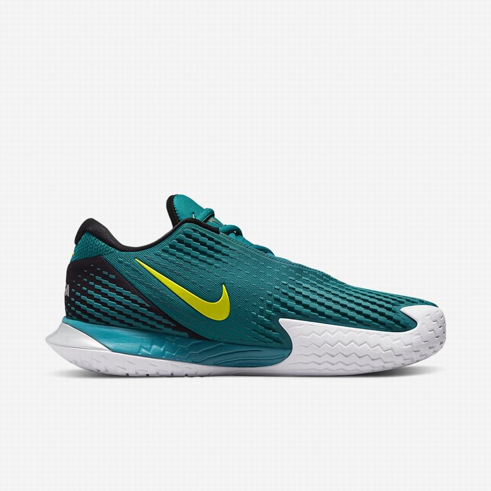 Tenisove Tenisky Nike NikeCourt Zoom Vapor Cage 4 Rafa Hard Court Panske Zelene Čierne Biele | SK701452