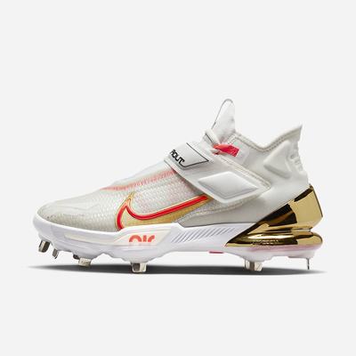 Baseballové Topanky Nike Force Zoom Trout 8 Elite Panske Biele Čierne Svetlo Červené | SK056793