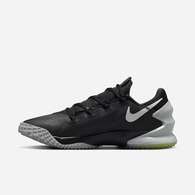 Baseballové Topanky Nike Force Zoom Trout 8 Turf Panske Čierne Tmavo Siva Svetlo Siva Biele | SK357809