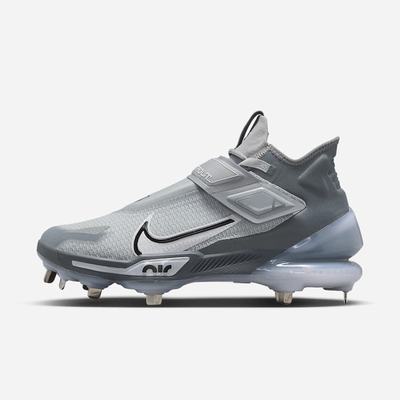 Baseballové Topanky Nike Force Zoom Trout 8 Elite Panske Siva Siva Platina Biele | SK438925