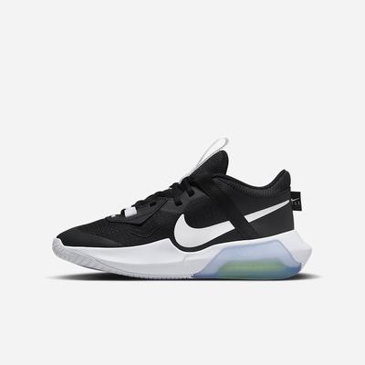 Basketbalove Tenisky Nike Air Zoom Crossover Detske Čierne Biele | SK195284