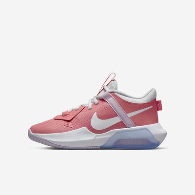 Basketbalove Tenisky Nike Air Zoom Crossover Detske Ruzove Platina Biele | SK349872