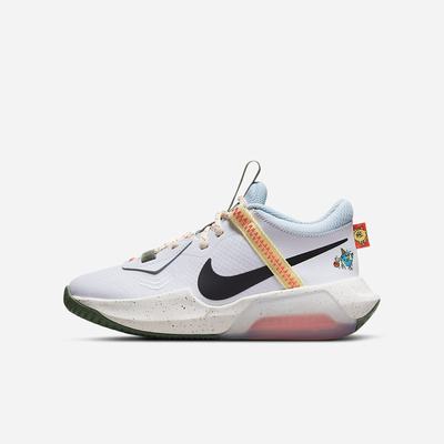 Basketbalove Tenisky Nike Air Zoom Crossover Detske Biele Oranžové Čierne | SK963048